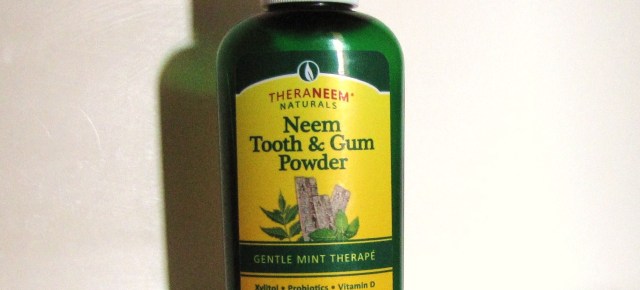 Organix South Neem Tooth Scrub Powder Foaming Probiotic Toothpaste Replacement TheraNeem Herbal Gingivitis